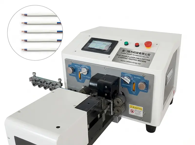 WPM-320: Flad dobbeltlags kabelprocessor til effektiv ledningsbehandling