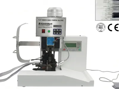 Halvautomatisk Fladkabel Krympemaskine 220V WPM-FCCM-18 Thumb