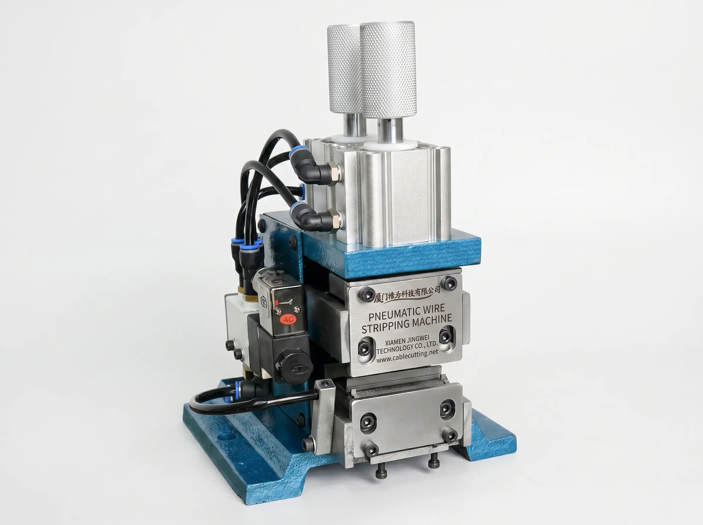 Lodret Pneumatisk Wireafisoleringsmaskine – Effektiv & Præcis