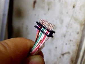 Näyte langan poistokoneesta 