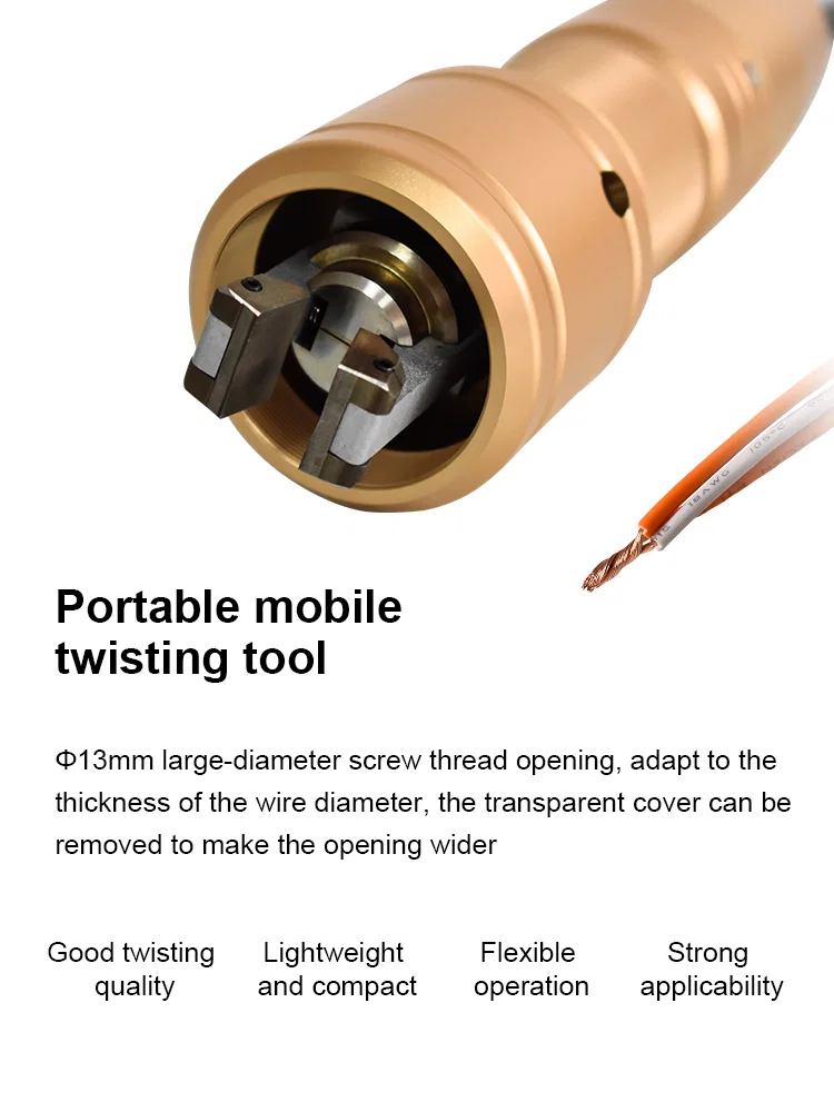 Håndholdt twisting-maskine, semi-automatisk twisting-maskine, manuelt twisting-værktøj, elektrisk twisting-maskine, multi-trådet twisting-maskine