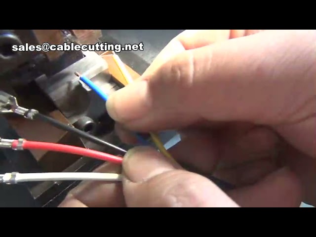 Automatisk kabel- og terminalkrympemaskine | Højhastigheds kabelkrymper