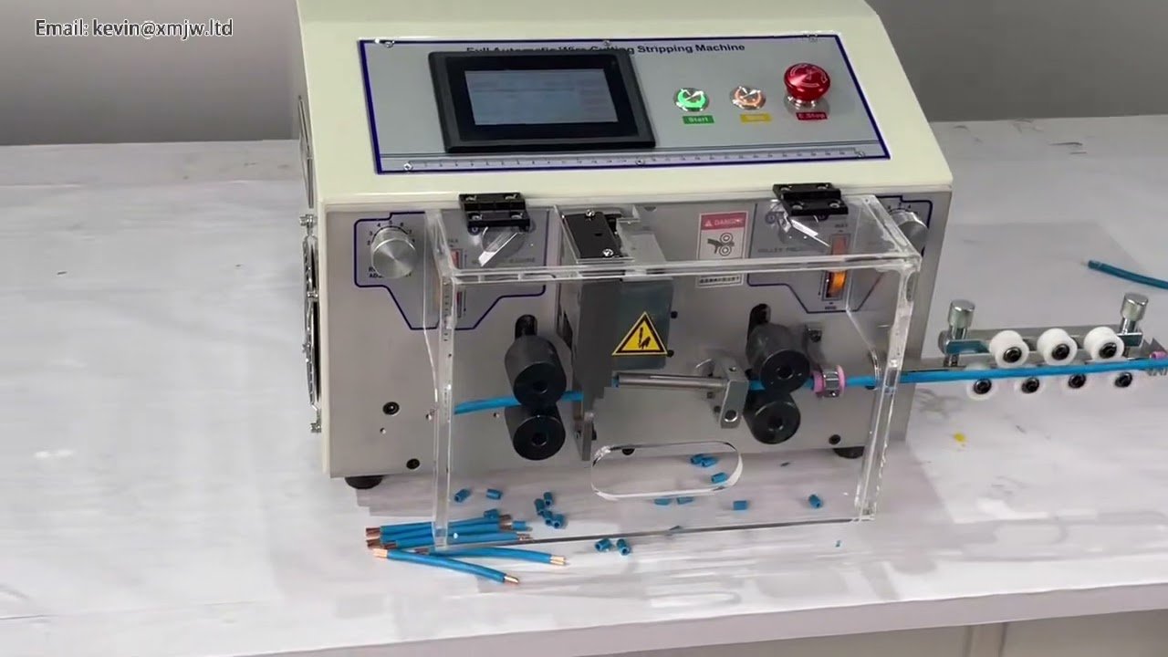 Touch Screen LCD Automatisk Afisolerings- og Snoemaskine 0-10mm² SWT508 JE/JE2 AWG8-AWG2