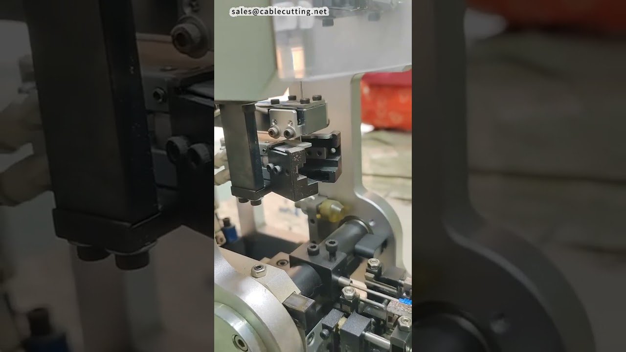 Automatisk vandtæt tætningsmaskine til kabler #fabrik #maskine