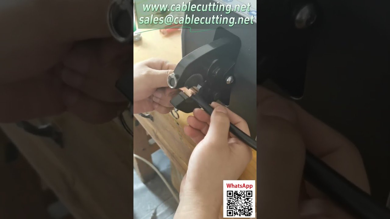 120L Lufttrykskrympetang: Perfekt 200A Kabelsko Krympning Demo