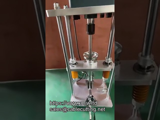 Mini Vertikal Plastindsprøjtningsmaskine til Fremstilling af Opladerstrømkabler