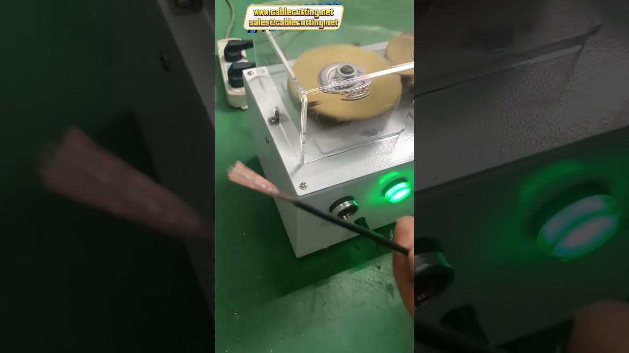 Cable Braid Brushing Machine Shielding Wire Cable Combing Machine with Wire Brusher