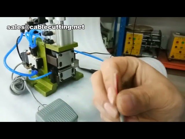 3F Pneumatisk Multikernet Kabelafisoleringsmaskine | Effektiv Trådafisolering