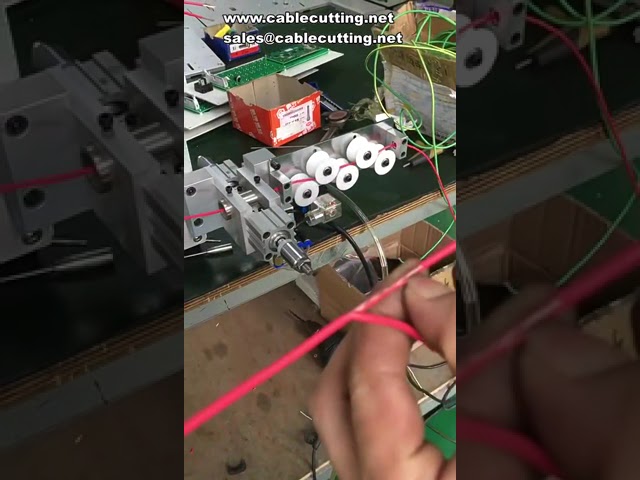 10 mm² Trådafisoleringsmaskine med Multifunktionel Høj Effekt – Til To- og Fireleder Snoning